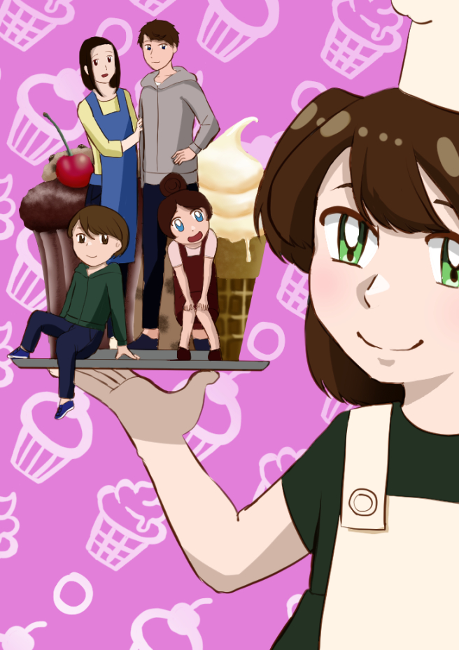 比奈のスイーツスタンドの表紙